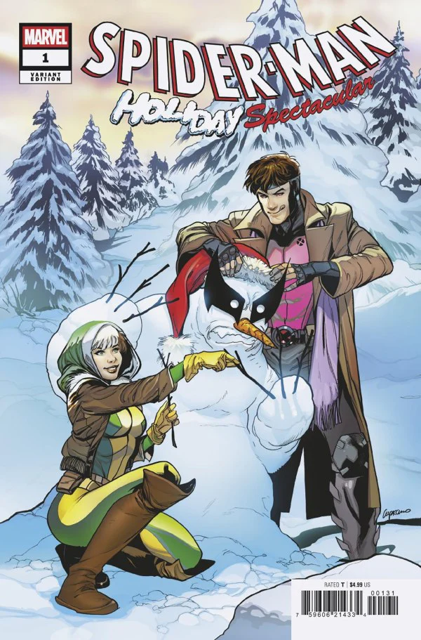 SPIDER-MAN: HOLIDAY SPECTACULAR #1 EMA LUPACCHINO VARIANT