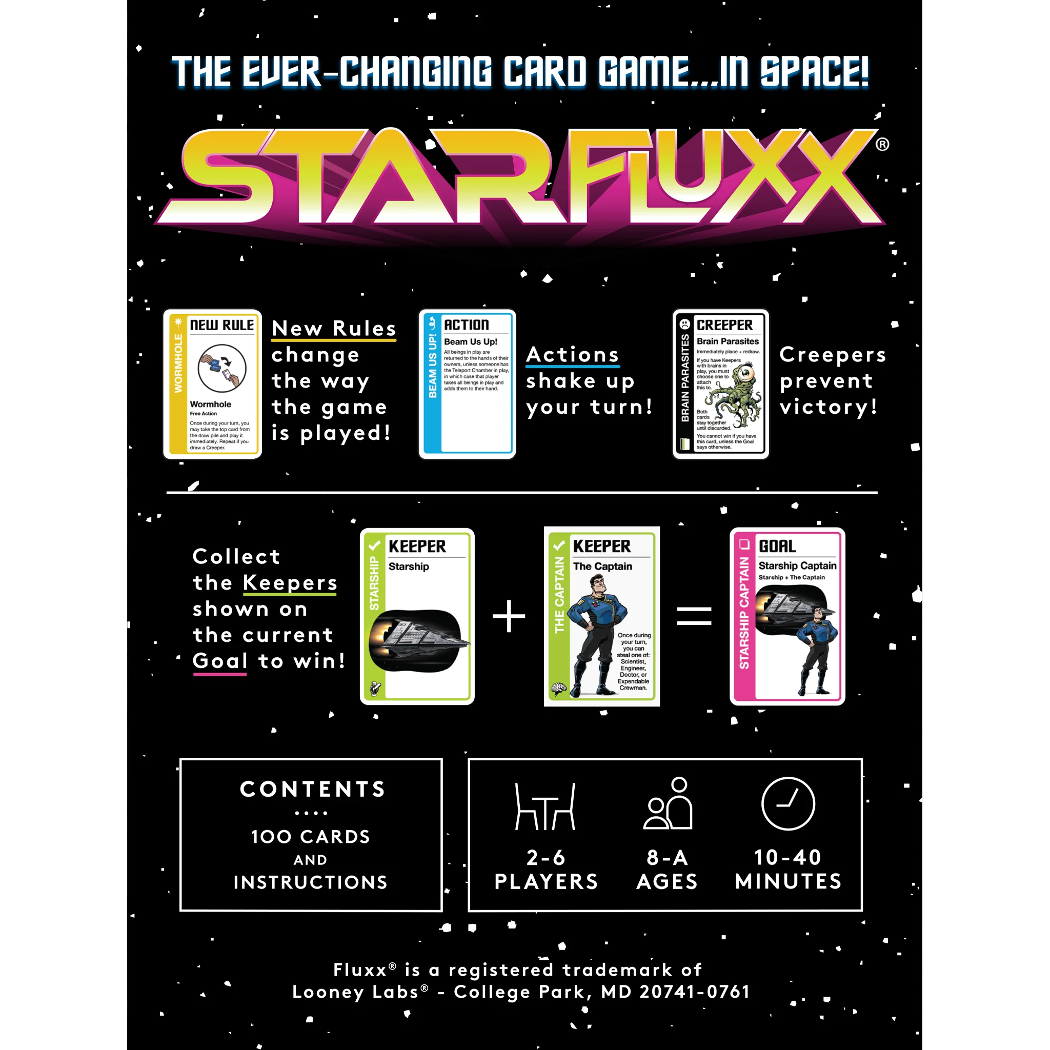 Star Fluxx Card Game - Image 3