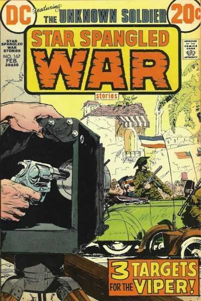 Star Spangled War Stories Featuring The Unknown Soldier (1952 2nd Series) #167