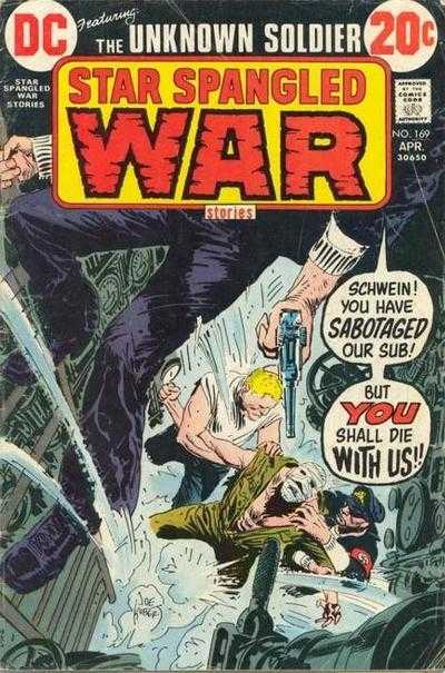 Star Spangled War Stories Featuring The Unknown Soldier (1952 2nd Series) #169