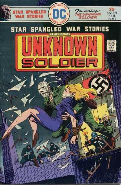 Star Spangled War Stories Featuring The Unknown Soldier (1952 2nd Series) #196