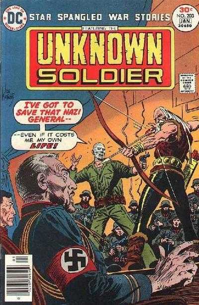 Star Spangled War Stories Featuring The Unknown Soldier (1952 2nd Series) #203