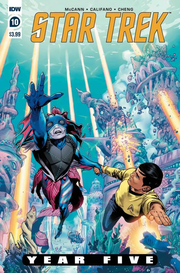 STAR TREK YEAR FIVE #10 CVR A THOMPSON