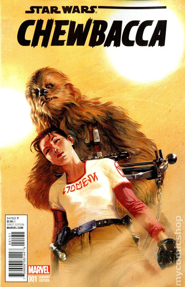 Star Wars Chewbacca (2015 Marvel) #1B 1:25 Ratio Variant