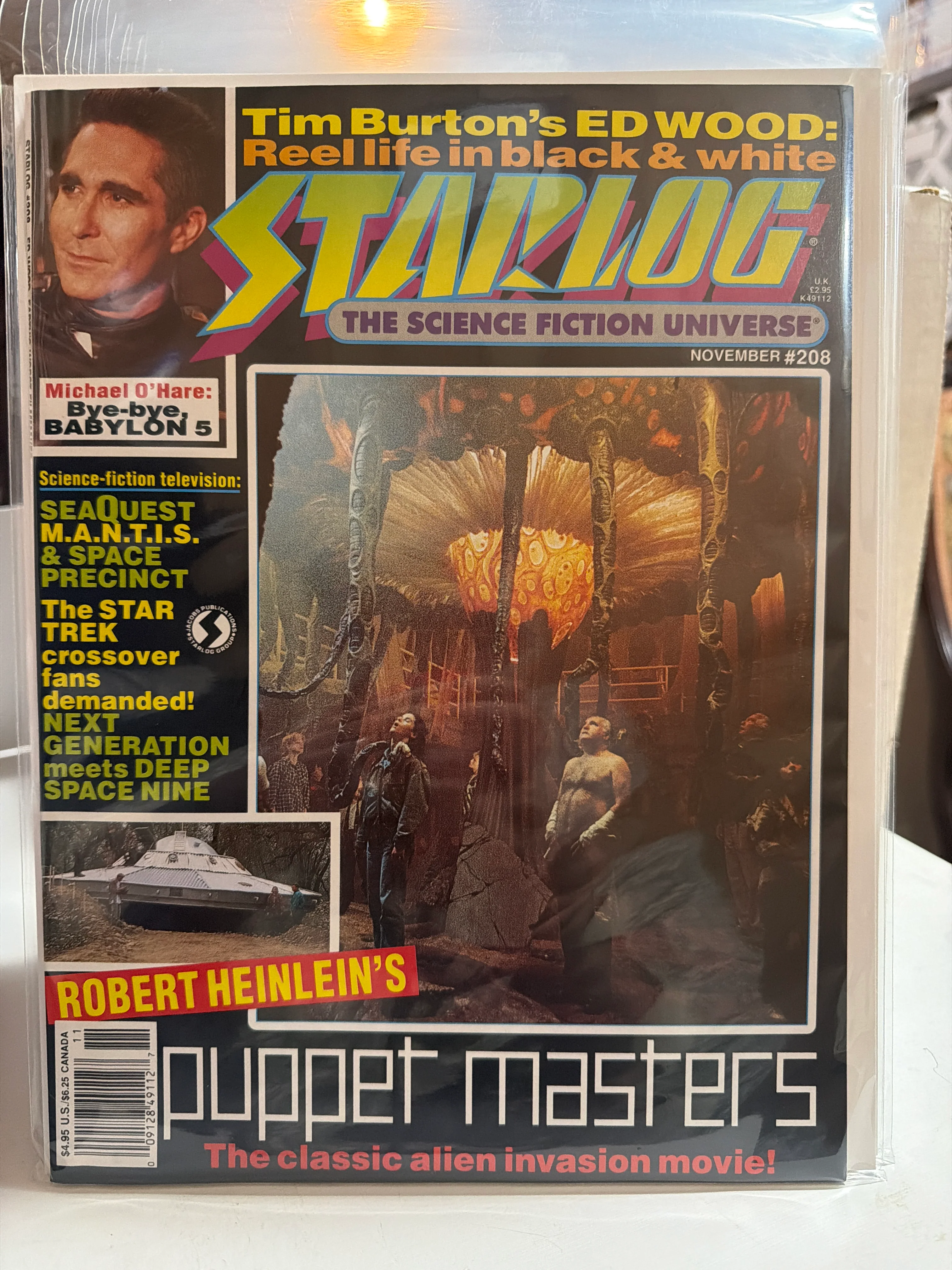 Starlog #208 Puppet Masters