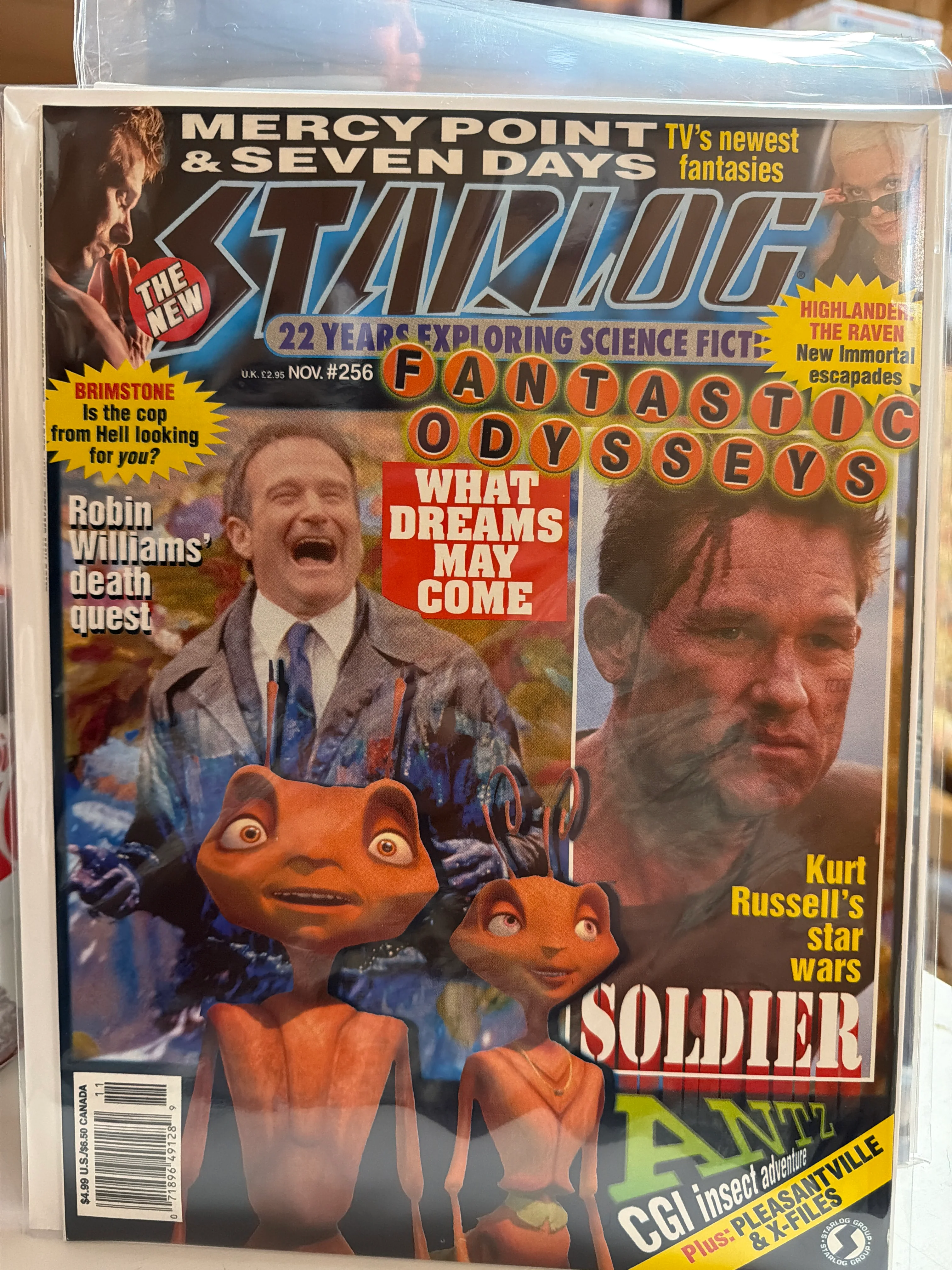 Starlog #256 ANTZ What Dreams May Come
