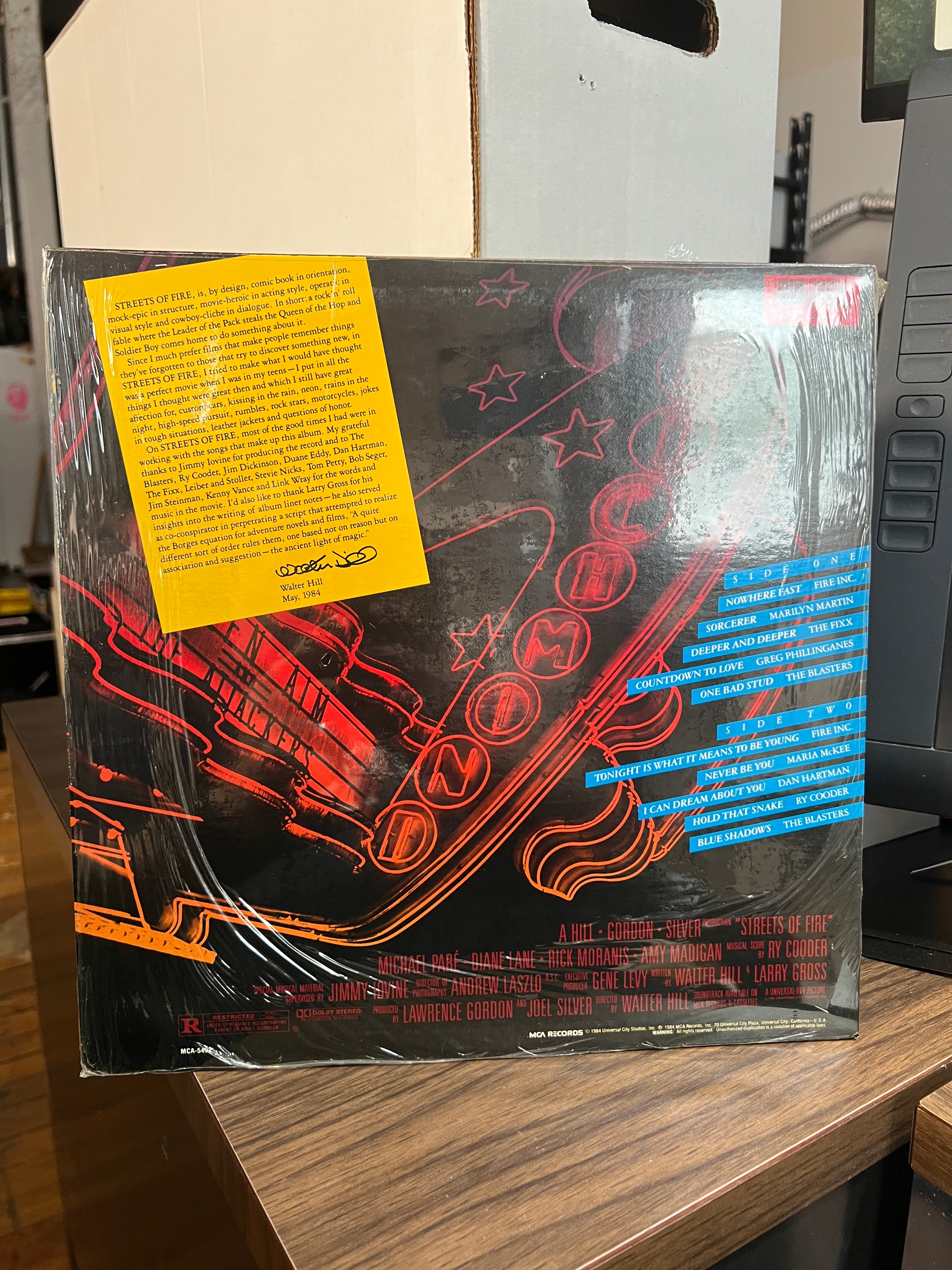 Streets of Fire : OST LP Soundtrack - Image 2