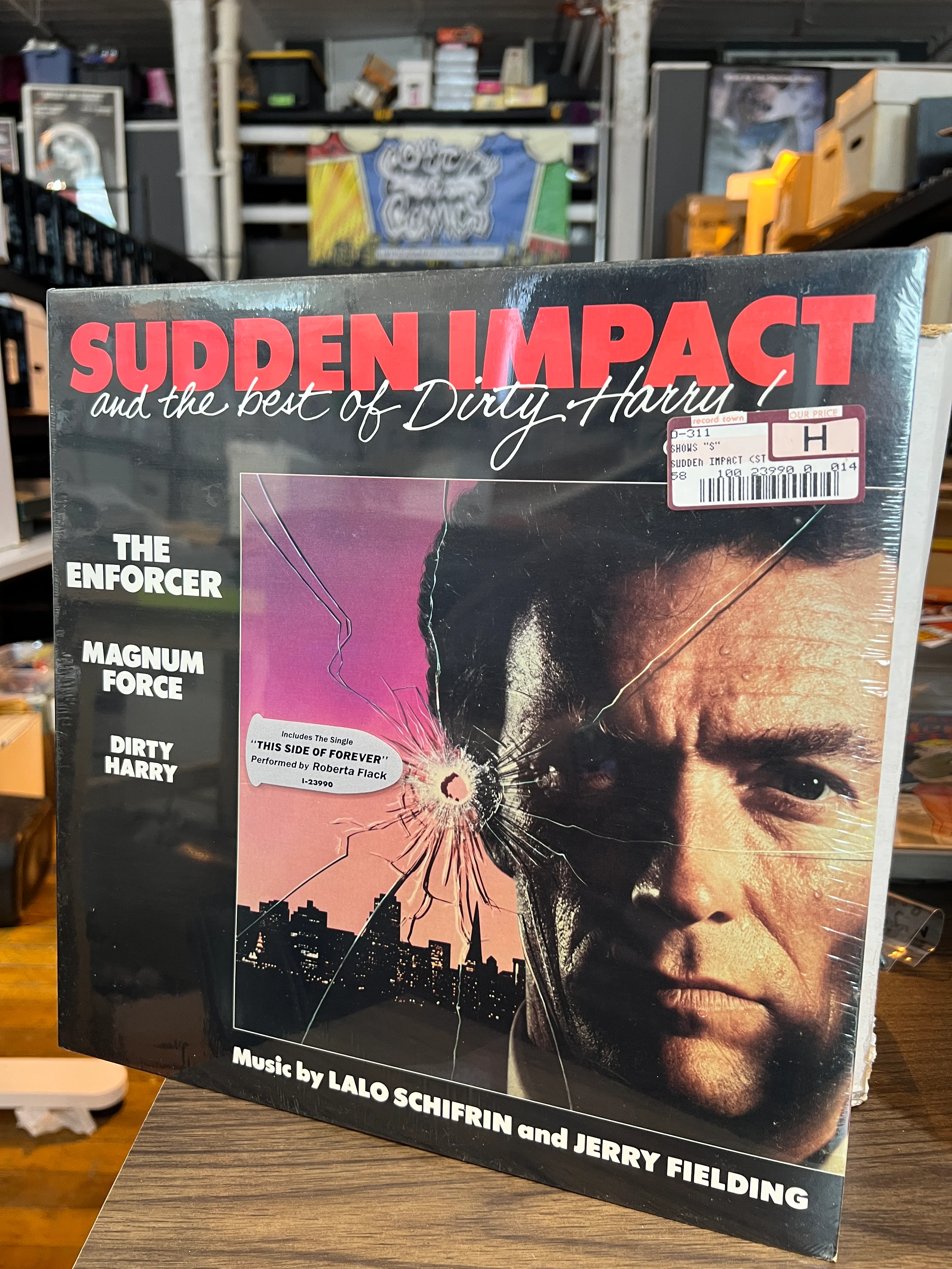 Sudden Impact and the Best of Dirty Harry! : OST Soundtrack LP 1st Pressing Sealed