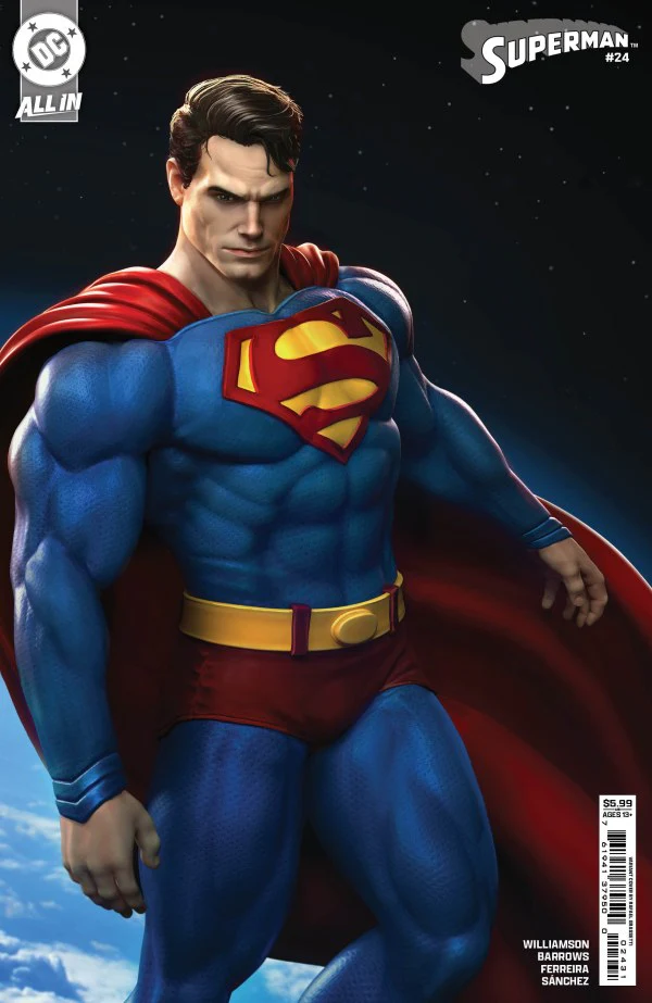 SUPERMAN #24 (2025) CVR D RAPHAEL GRASSETTI CARD STOCK VAR