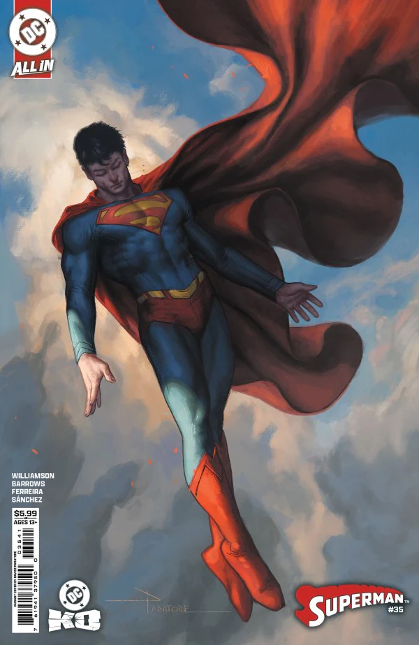 SUPERMAN #35 (2026) CVR D DAVIDE PARATORE CARD STOCK VAR (DC K.O.)