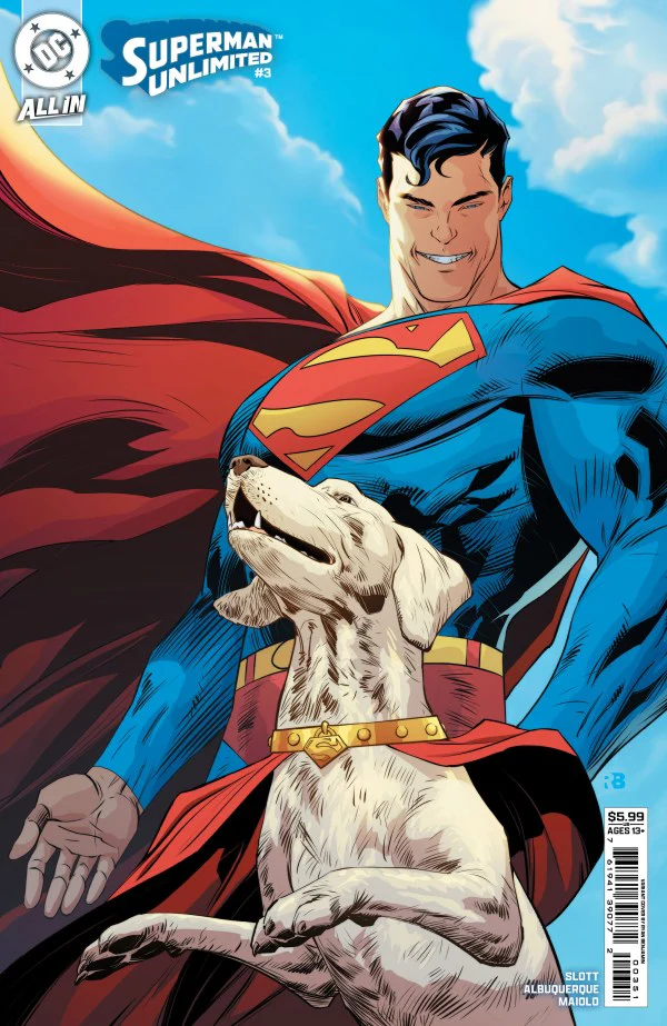 SUPERMAN UNLIMITED #3 CVR D RYAN BENJAMIN CARD STOCK VAR