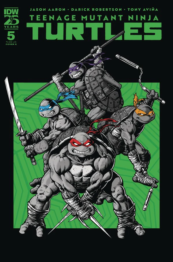 Teenage Mutant Ninja Turtles (TMNT)(2024) #5 Cover E (Robertson)