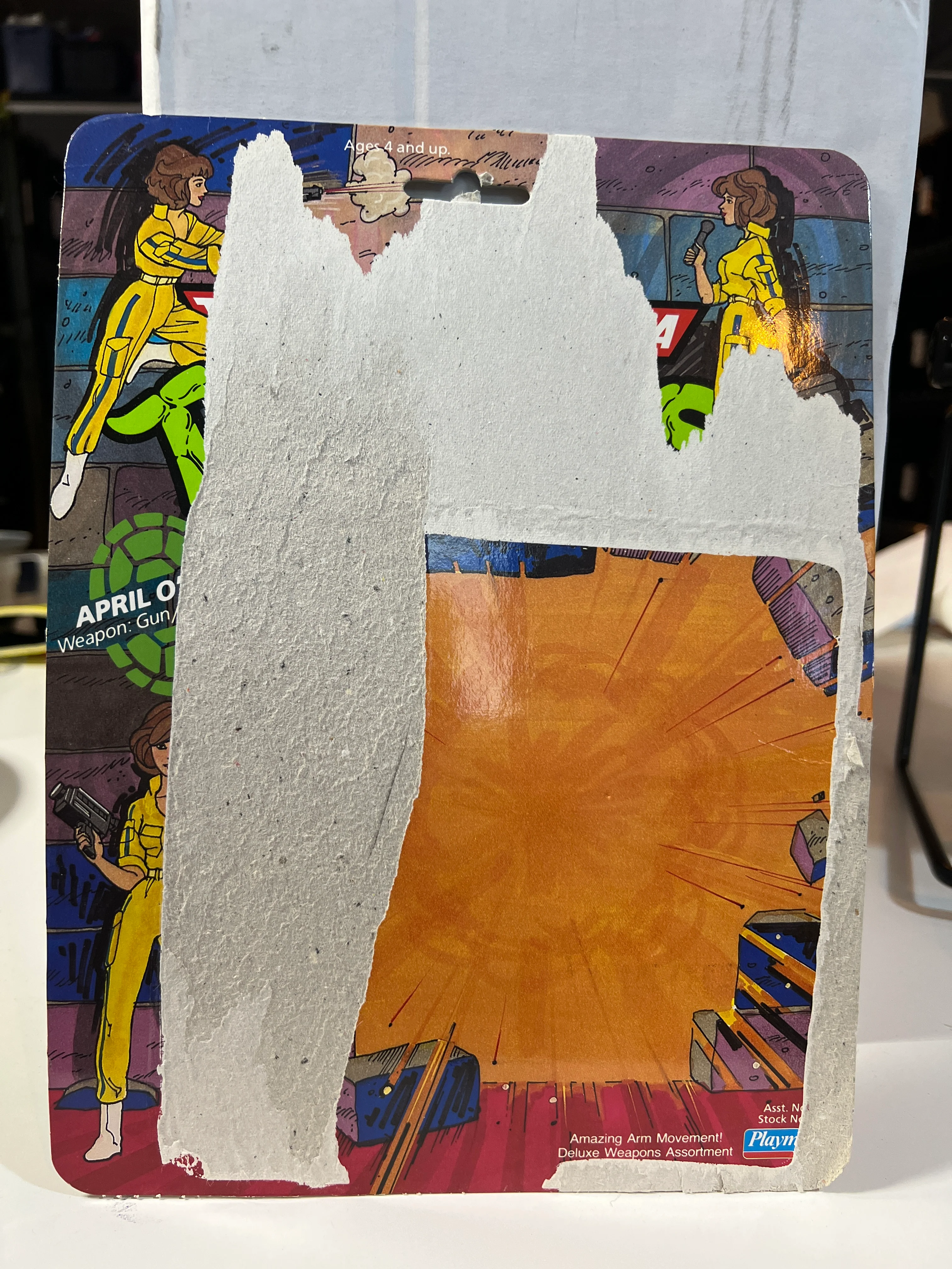 Teenage Mutant Ninja Turtles : April O'Neil 10-Back File Card / Cardback - Image 2