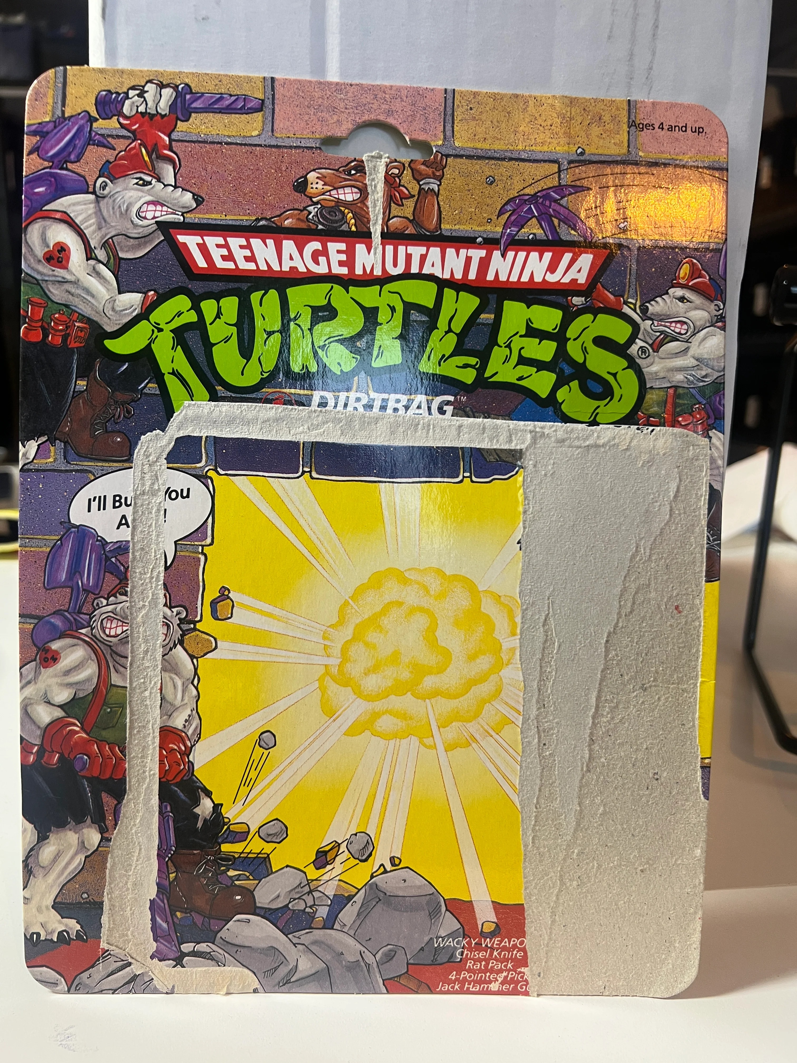 Teenage Mutant Ninja Turtles : Dirtbag  File Card / Cardback - Image 2