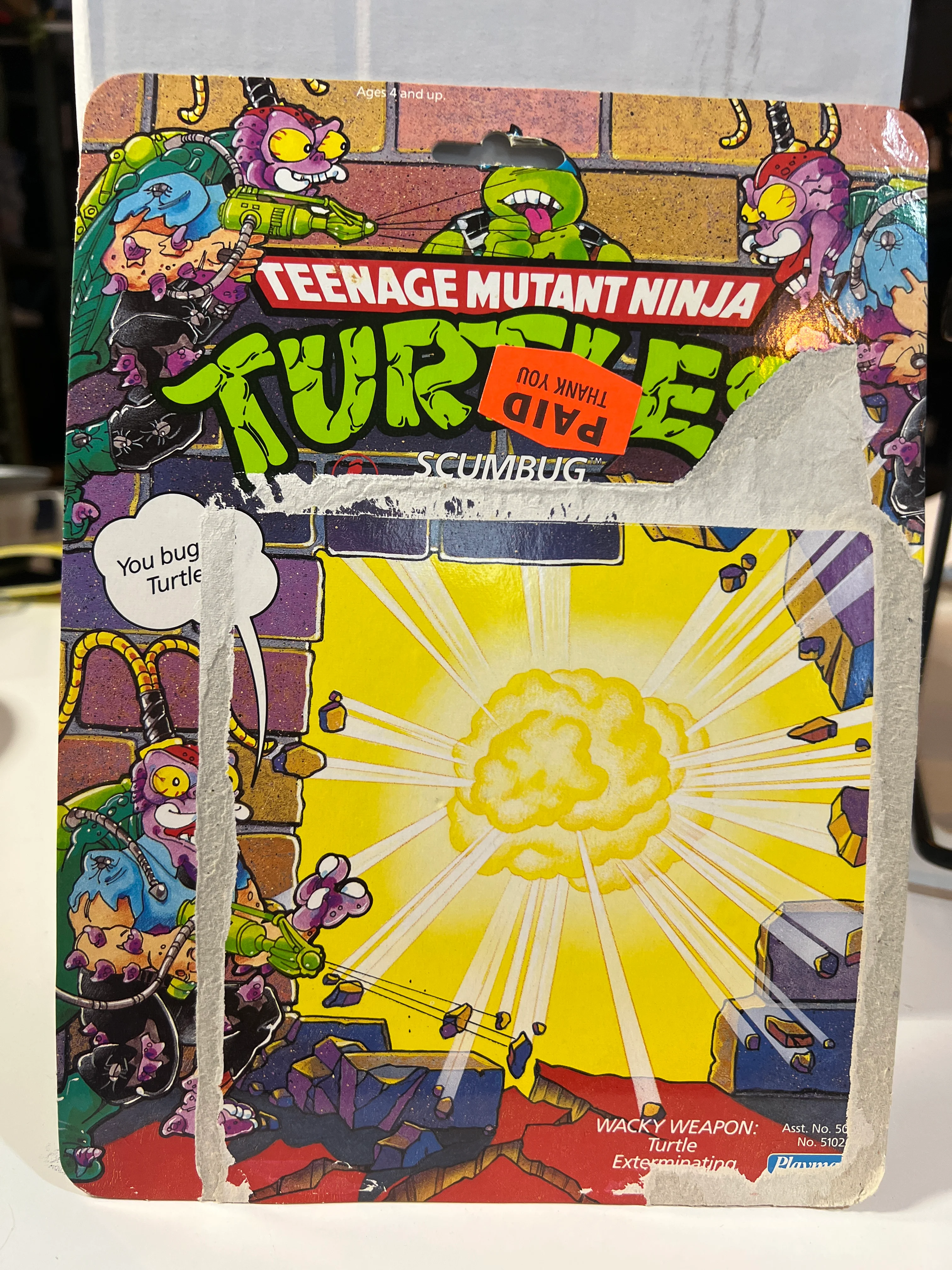 Teenage Mutant Ninja Turtles : Scumbag File Card / Cardback - Image 2