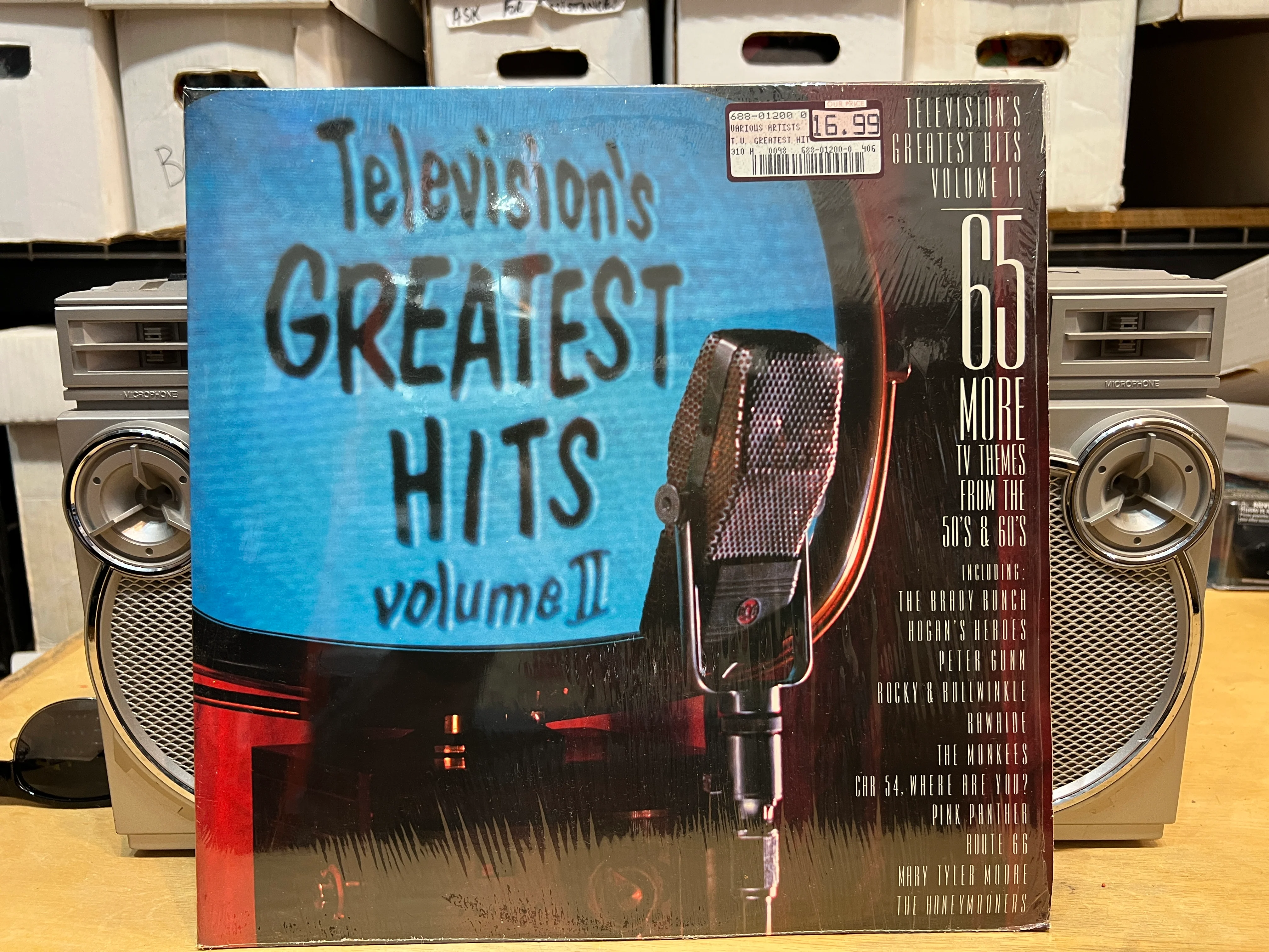 Television's Greatest Hits Volume II : LP NM/NM w/ Shrink TVT 1200