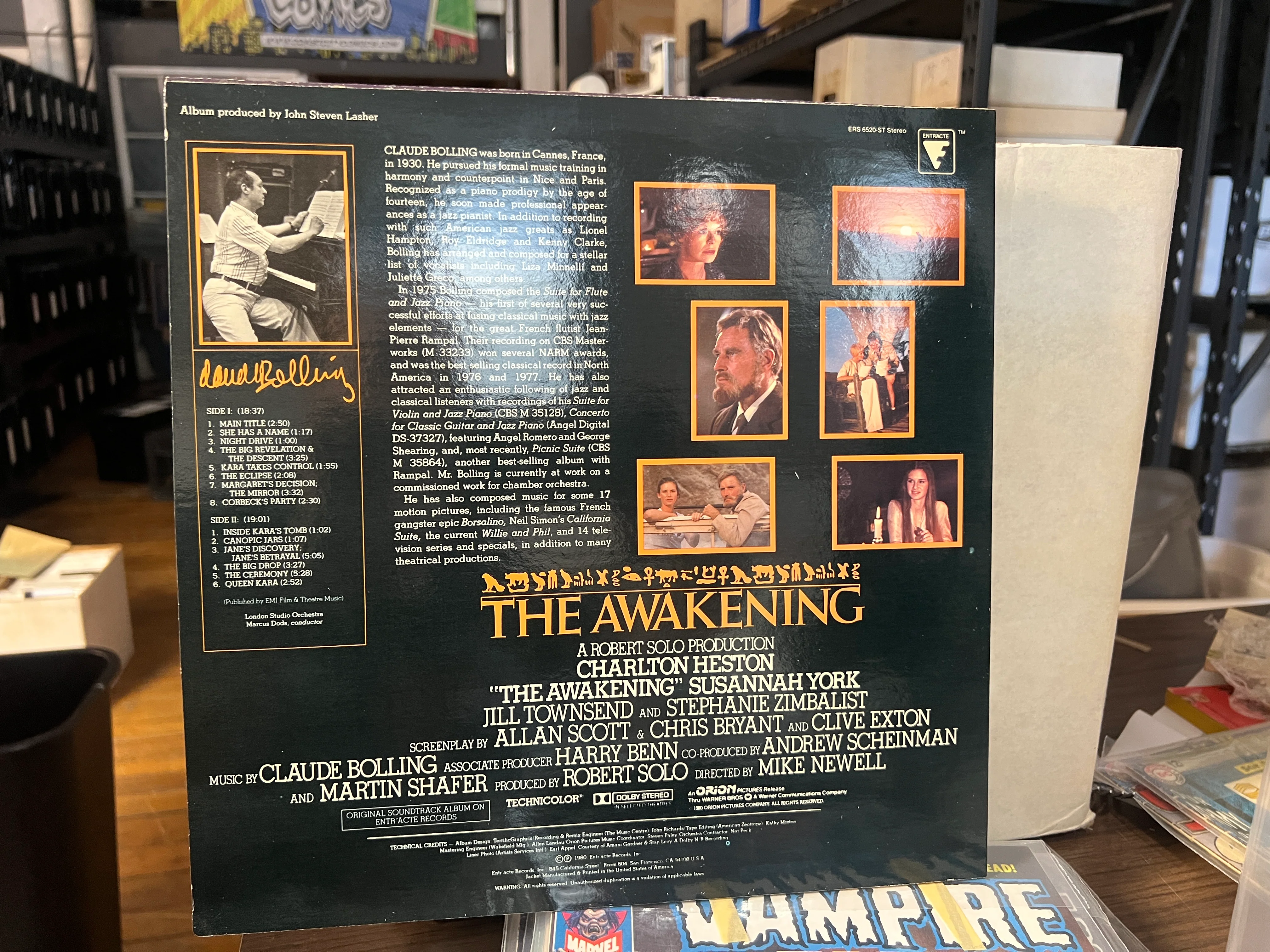 The Awakening : Claude Bolling  AKA Being From Another World LP MINT - Image 2