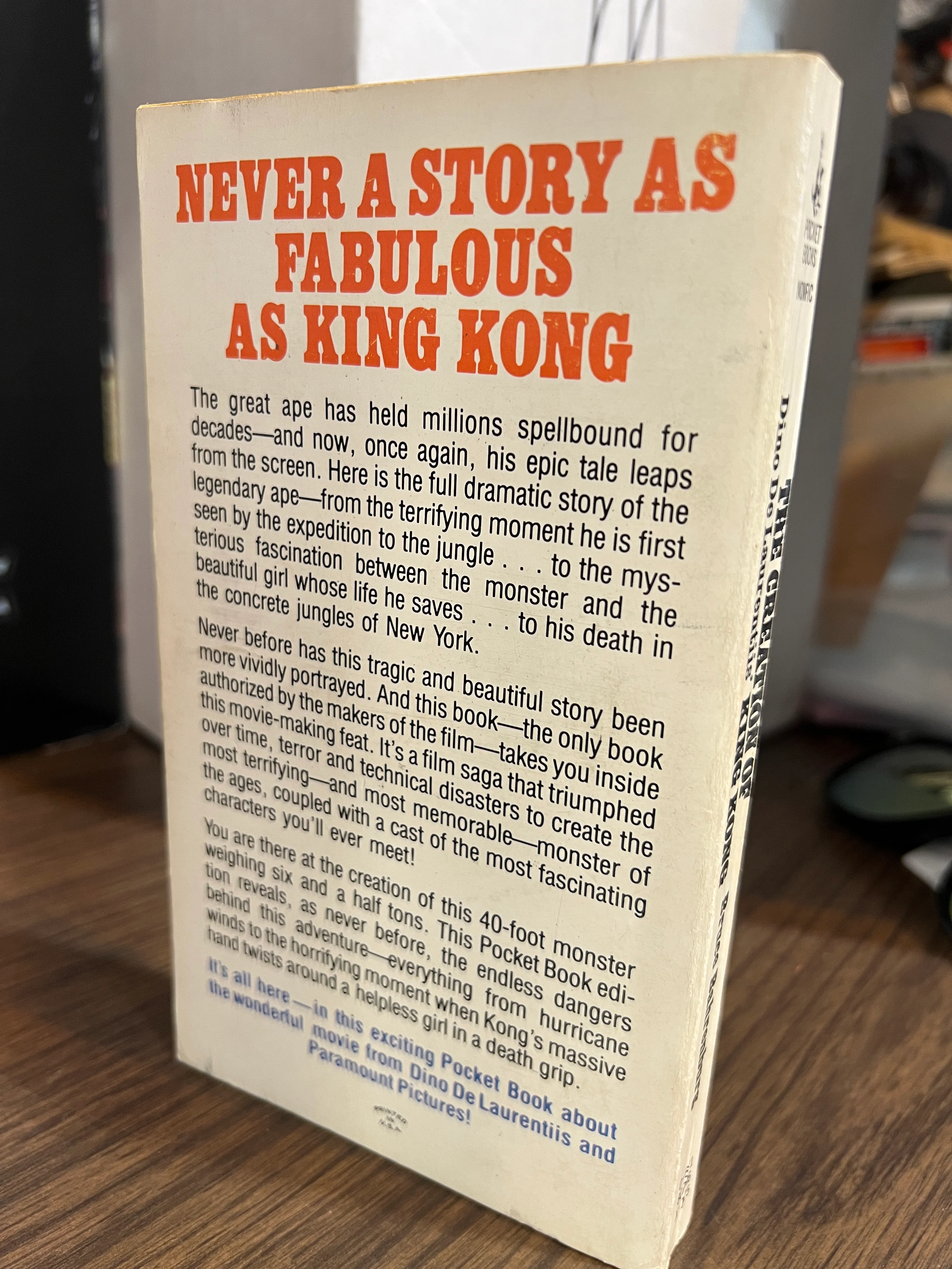 The Creation of Dino De Laurentiis' King Kong : 1976 Paperback - Image 3