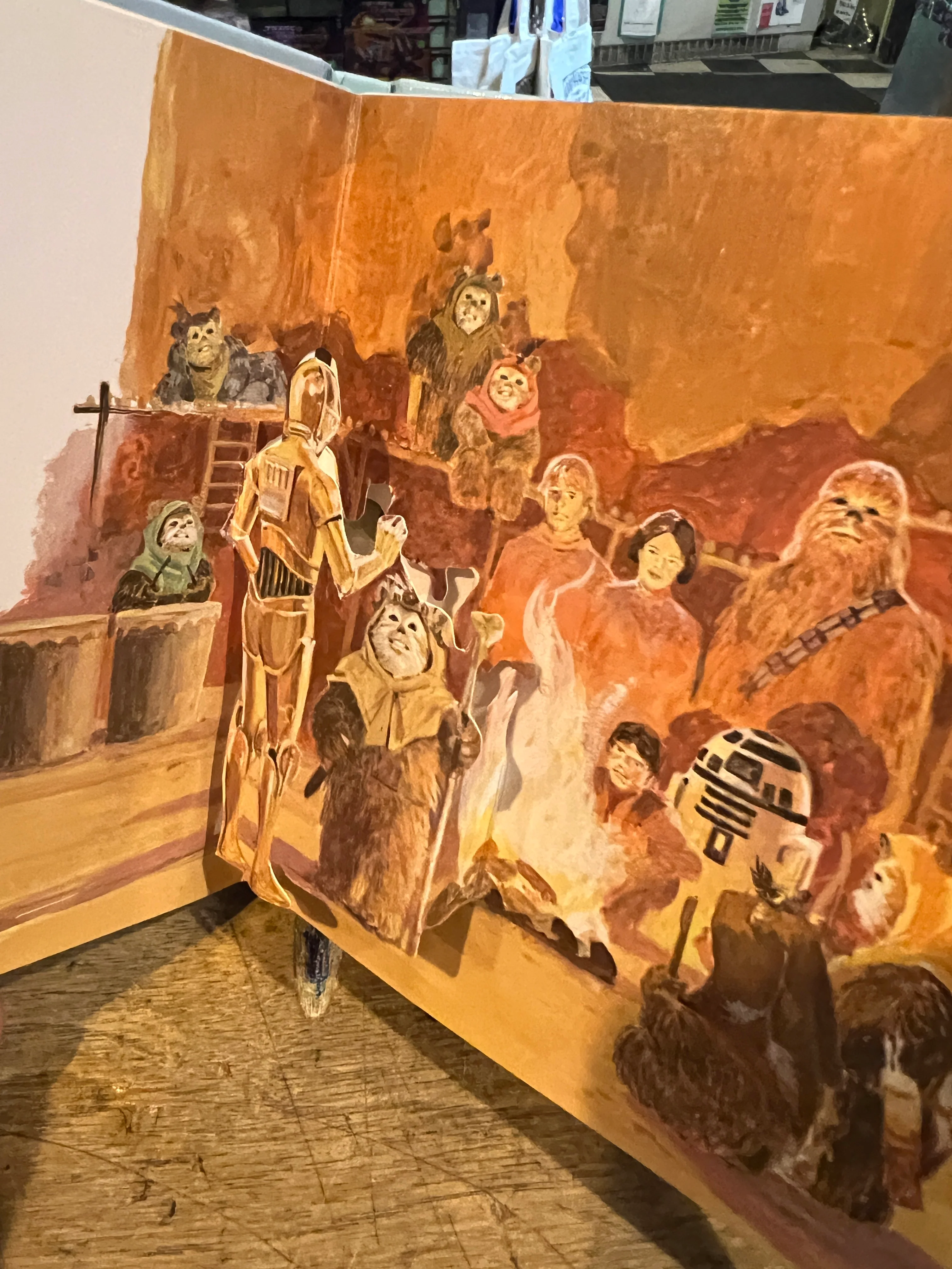 The Ewoks Save The Day : Hardcover Pop-Up Book - Image 3
