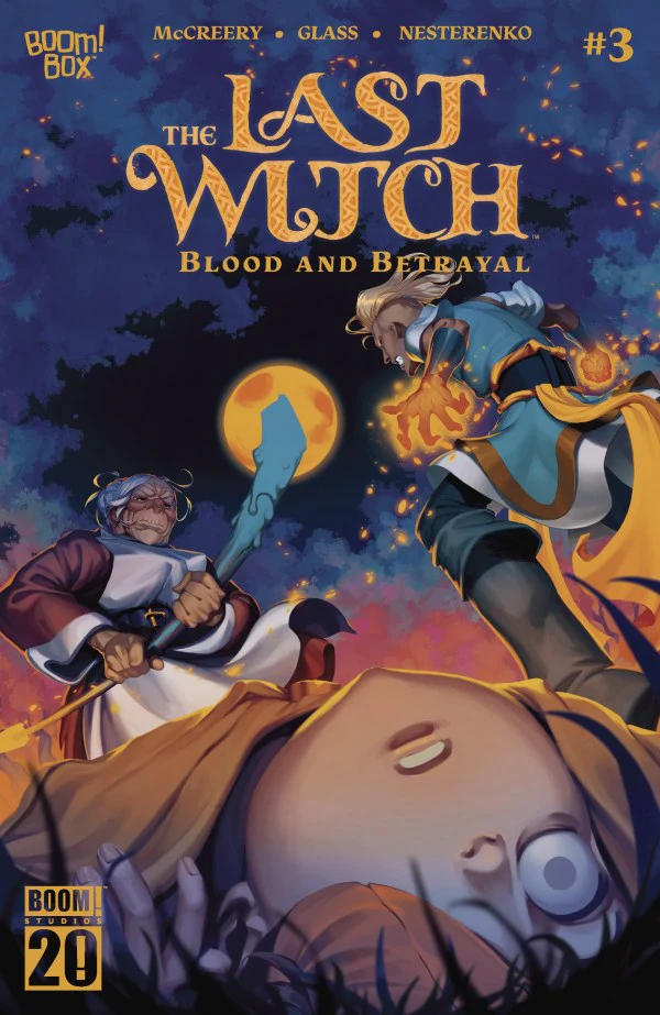 The Last Witch: Blood & Betrayal #3 A Main (Dressed  Glass)