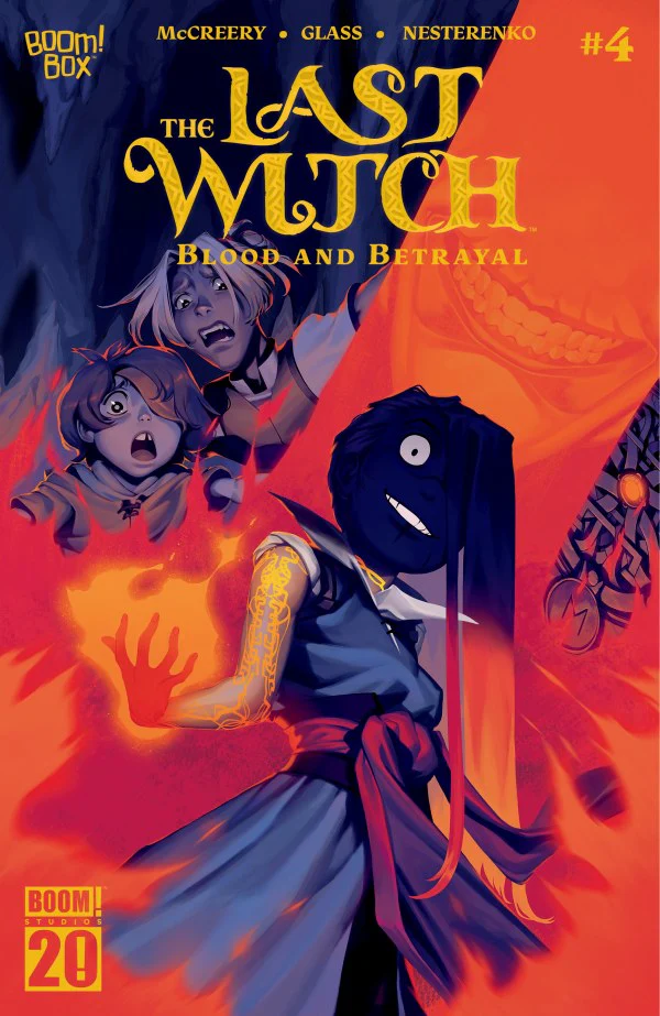 The Last Witch: Blood & Betrayal #4 A Main (Dressed  Glass)