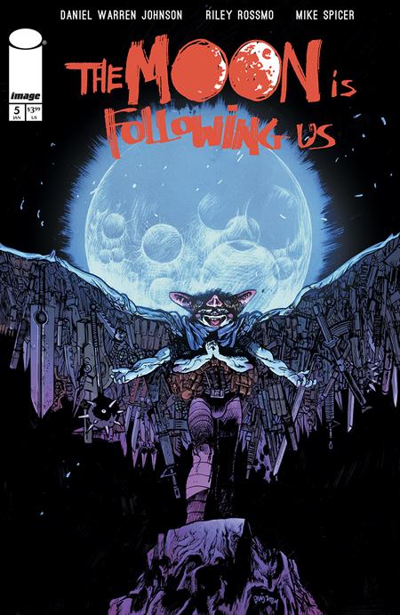 MOON IS FOLLOWING US #5 (OF 10) CVR B DANIEL WARREN JOHNSON & MIKE SPICER VAR