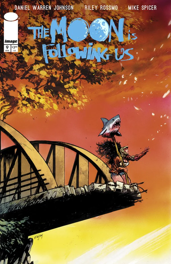 MOON IS FOLLOWING US #9 (OF 10) CVR B DANIEL WARREN JOHNSON & MIKE SPICER VAR