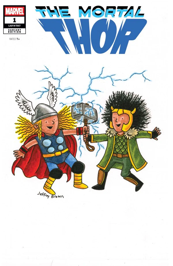 MORTAL THOR #1 (2025) JEFFREY BROWN VARIANT