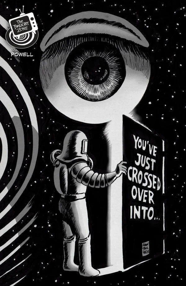 The Twilight Zone #4 Variant B (Francavilla Connecting Cover)