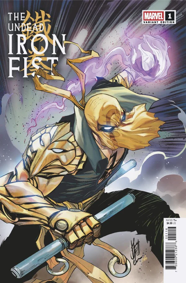UNDEAD IRON FIST #1 STEFANO CASELLI INC 1:25 VARIANT