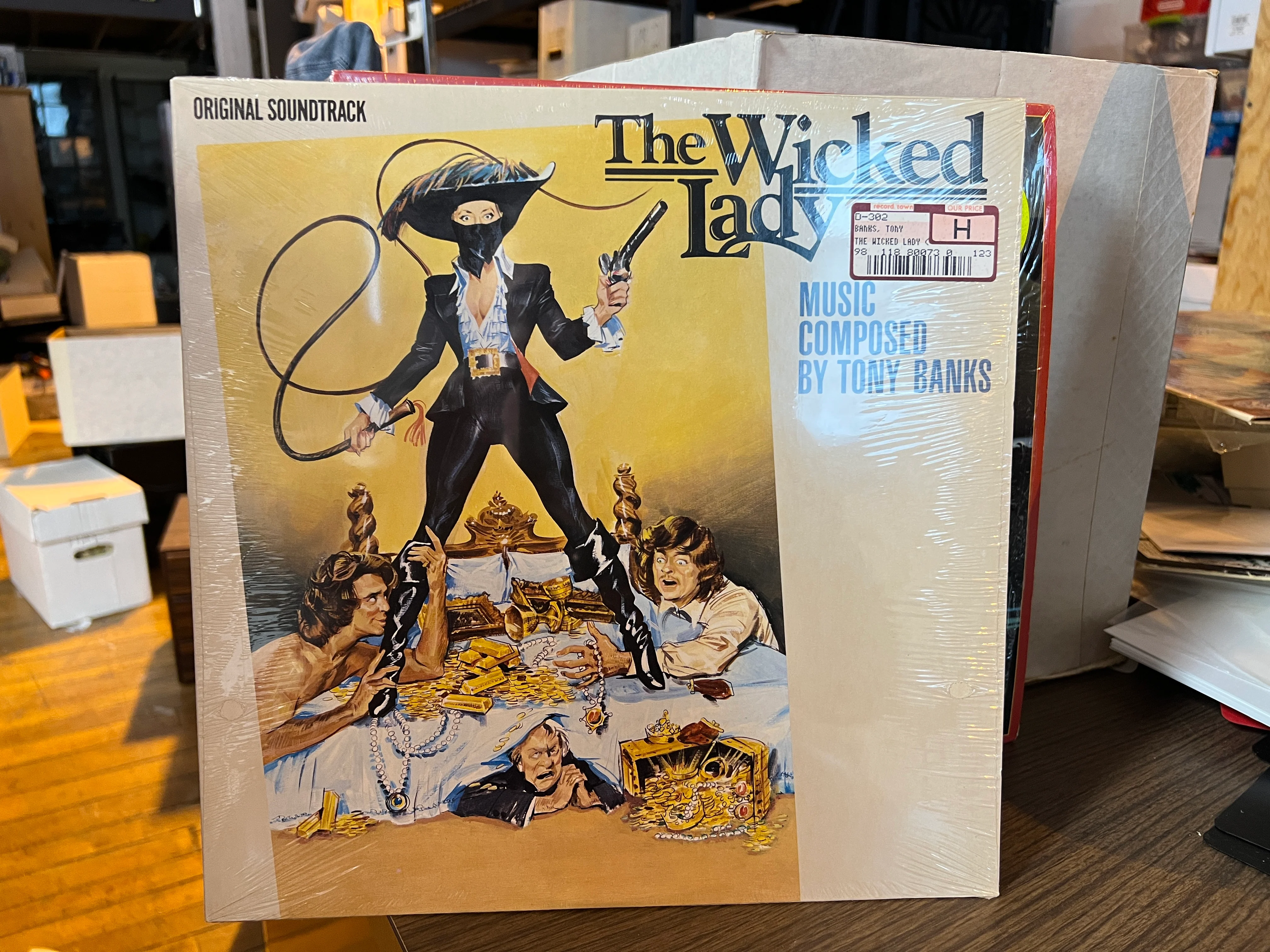 The Wicked Lady (Cannon Pictures) : Original Soundtrack OST LP : Sealed