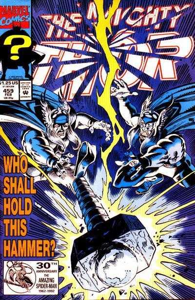 Thor (1962 1st Series Previously Journey Into Mystery) #459 1st Appearance of Thunderstrike