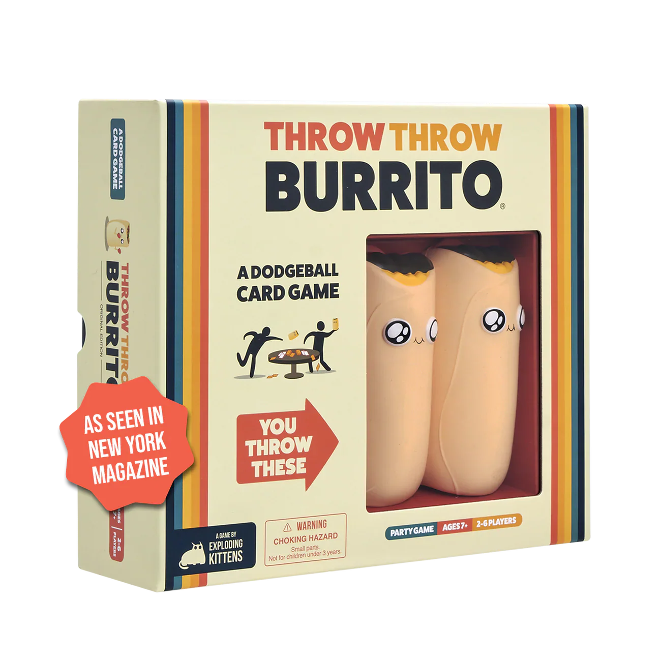THROW THROW Burrito (Dodgeball Party Game from Exploding Kittens)