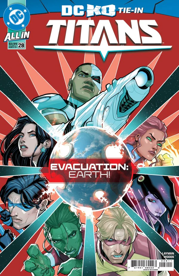 TITANS #28 (2025) CVR A PETE WOODS (DC K.O.)