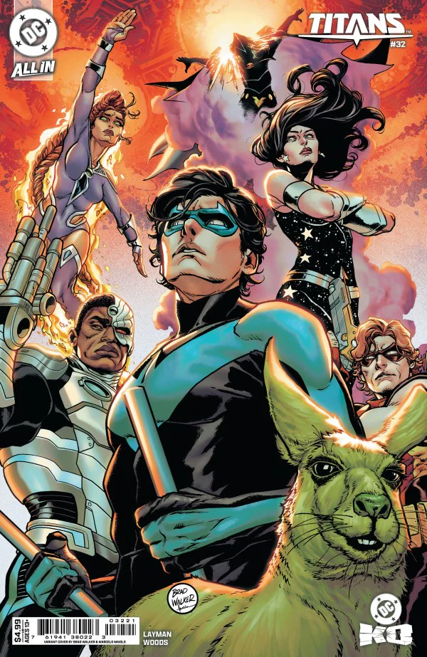 TITANS #32 (2026) CVR B BRAD WALKER CARD STOCK VAR (DC K.O.)