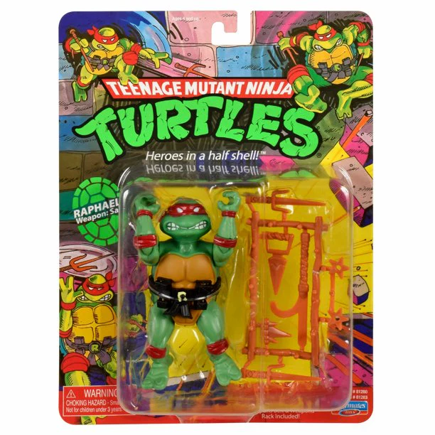 TMNT Classic Basic Raphael Exclusive Figure Reissue
