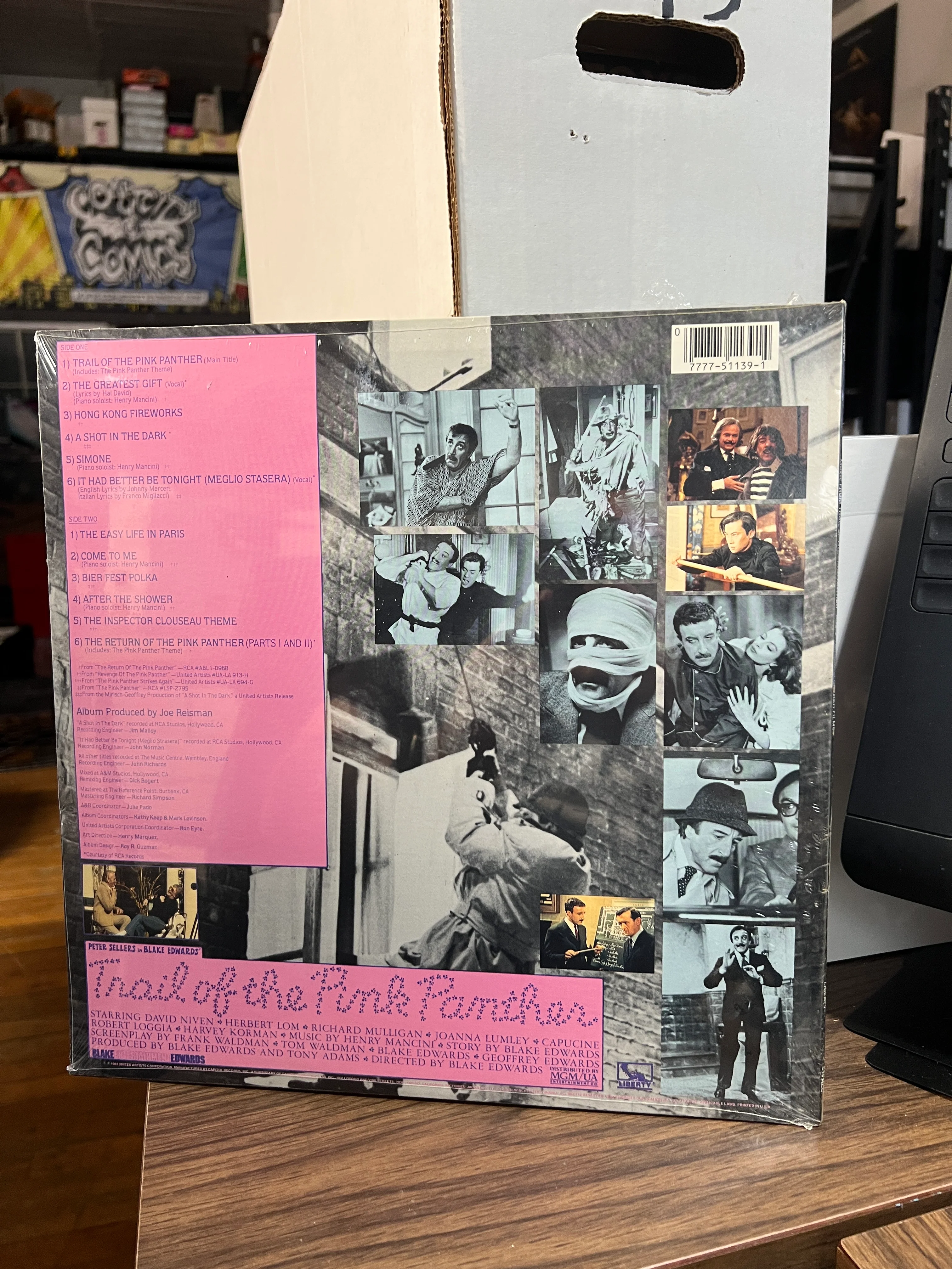 Trail of the Pink Panther (Henry Mancini) : OST LP Soundtrack Sealed - Image 2