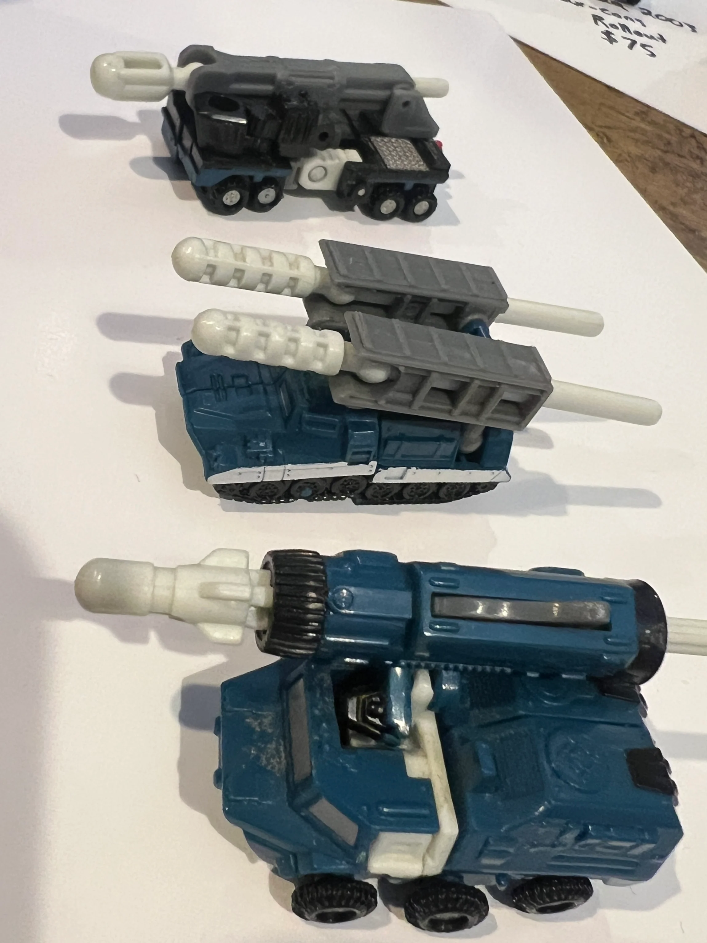 Transformers Armada : Night Attack Mini-Con Complete Set (Scattor, Broadside, Fetch)