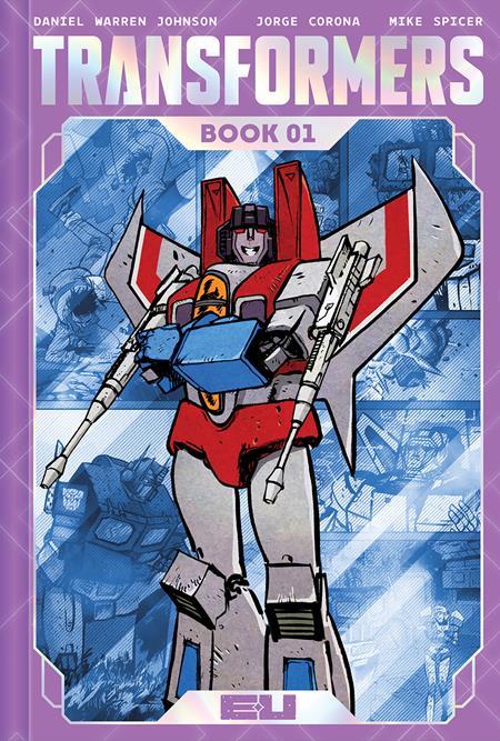 TRANSFORMERS DELUXE BOOK 01 HC (DIRECT MARKET EXCLUSIVE DANIEL WARREN JOHNSON & MIKE SPICER DECEPTICON CVR)