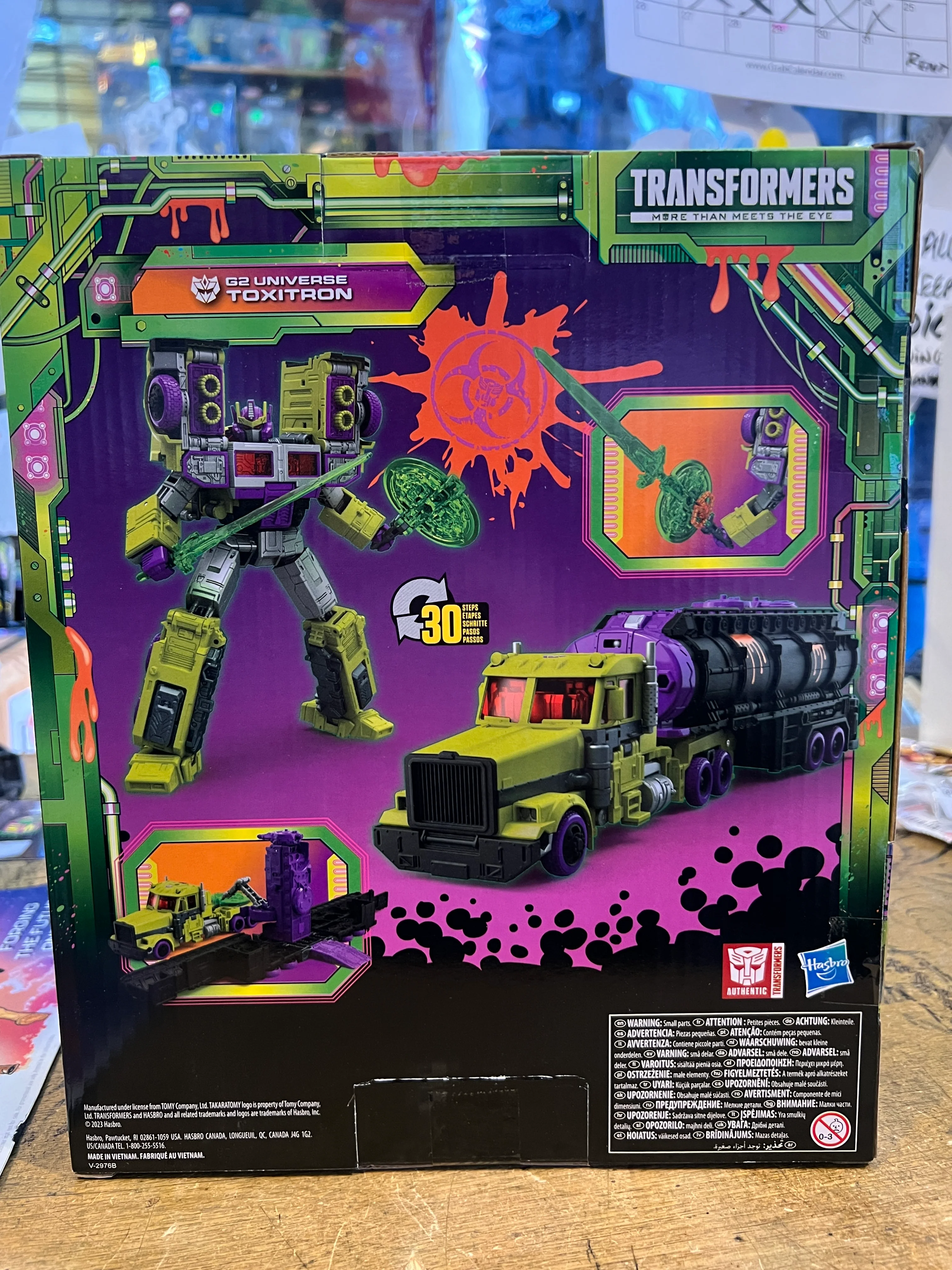 Transformers Generations Legacy Leader Class : Toxitron Figure (MIB) - Image 2