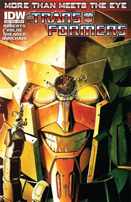 Transformers: More Than Meets the Eye #20 Cover B