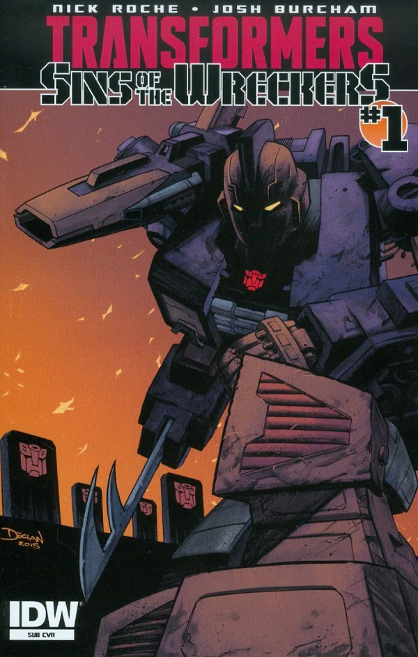 Transformers: Sins of the Wreckers #1 Subscription Variant