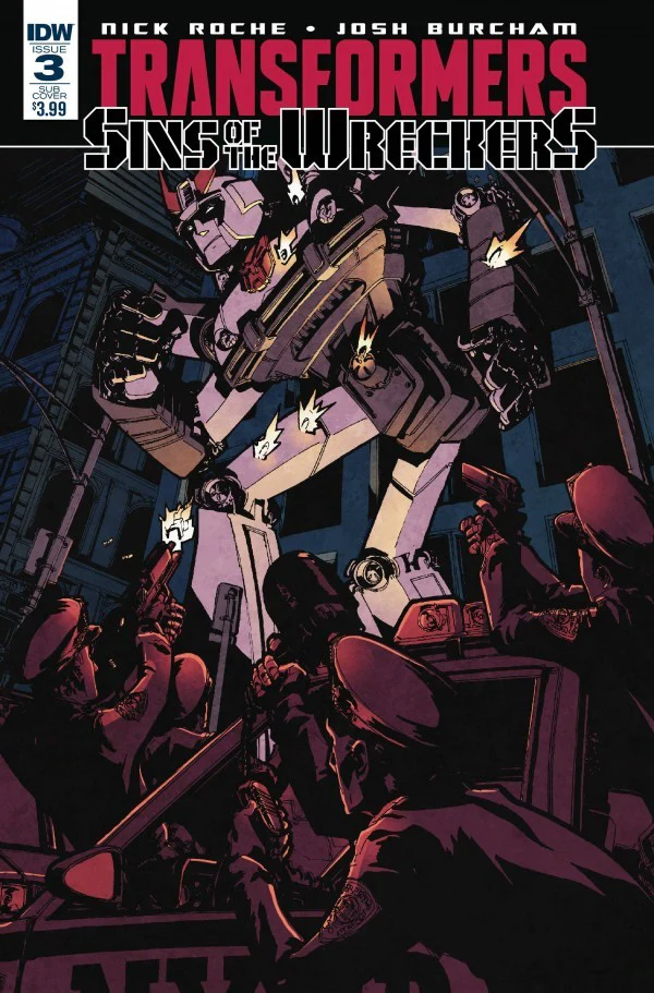 Transformers: Sins of the Wreckers #3 Subscription Variant