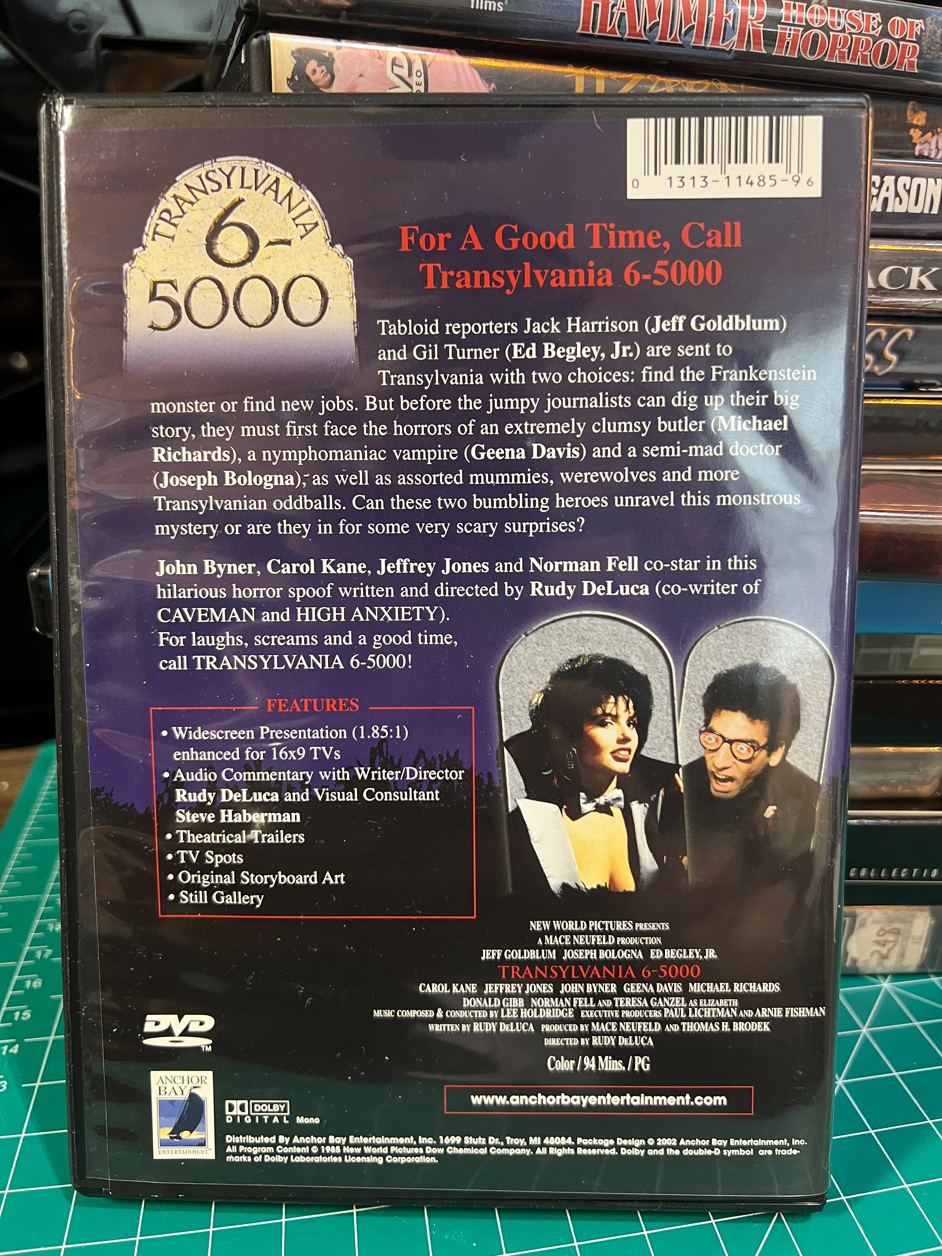 Transylvania 6-5000 : DVD (Anchor Bay) Used - Image 2