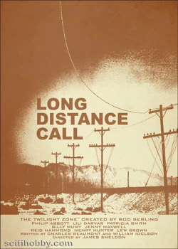 Twilight Zone Archives Trading Cards : Long Distance Call J108