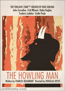 Twilight Zone Archives Trading Cards : The Howling Man J101