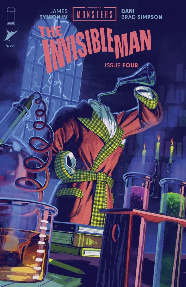 UNIVERSAL MONSTERS THE INVISIBLE MAN #4 (OF 4) CVR F INC 1:75 DAVID TALASKI VAR