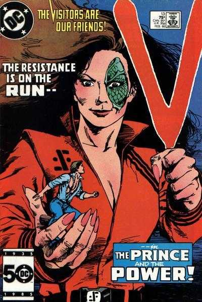 V #13 (1985 DC Series) Based on the TV Series