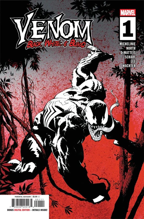VENOM: BLACK WHITE & BLOOD #1