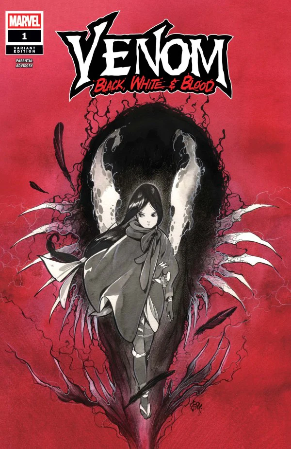 VENOM: BLACK WHITE & BLOOD #1 PEACH MOMOKO VARIANT